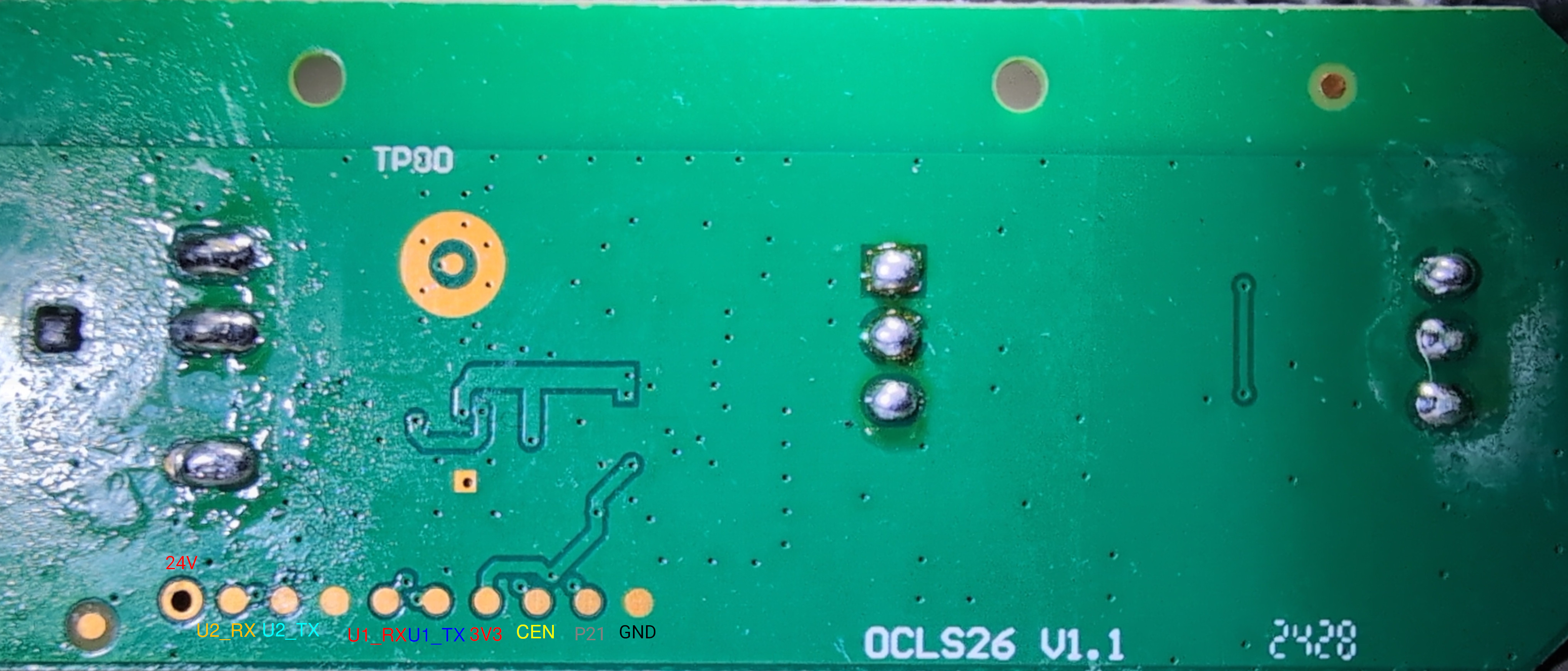 LSC OCLS26 PCB Bottom LSC_LCLS26_bottom